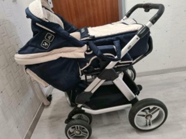 Stabiler ABC-Design Kombi-Kinderwagen inkl. Babywanne - 1